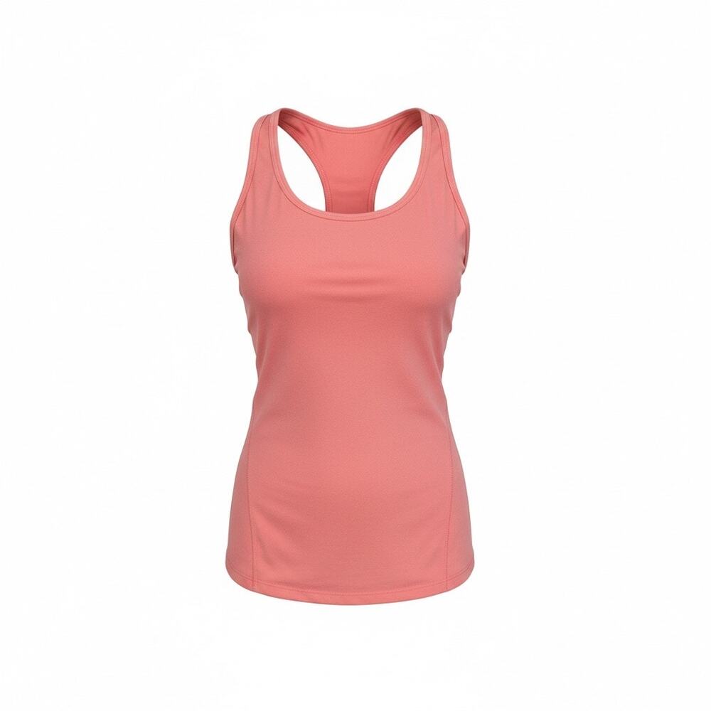Athleta Coral Racerback Tank Lightweight Breathable Comfort Active Workout SM